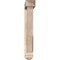 Ekena Millwork Traditional Arts and Crafts Smooth Bracket w/ Offset Brace, Douglas Fir, 5 1/2"W x 32"D x 36"H BKT0604X32X36TRA03SDF - alternate 3